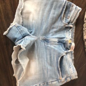 Frame jean shorts